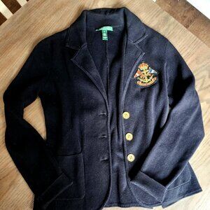 Ralph Lauren 100% cotton blazer jacket.